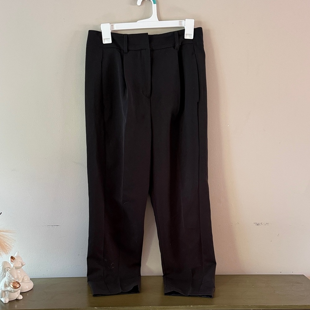 Express Black Ankle High Rise Pant, Size 6R